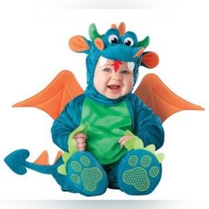 In Character Dinky Dragon Costume 6-12 Months New